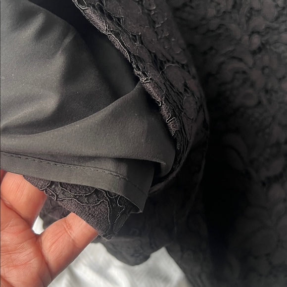 bebe X naven collection Elegant Black Lace Halter romper - Picture 5 of 6